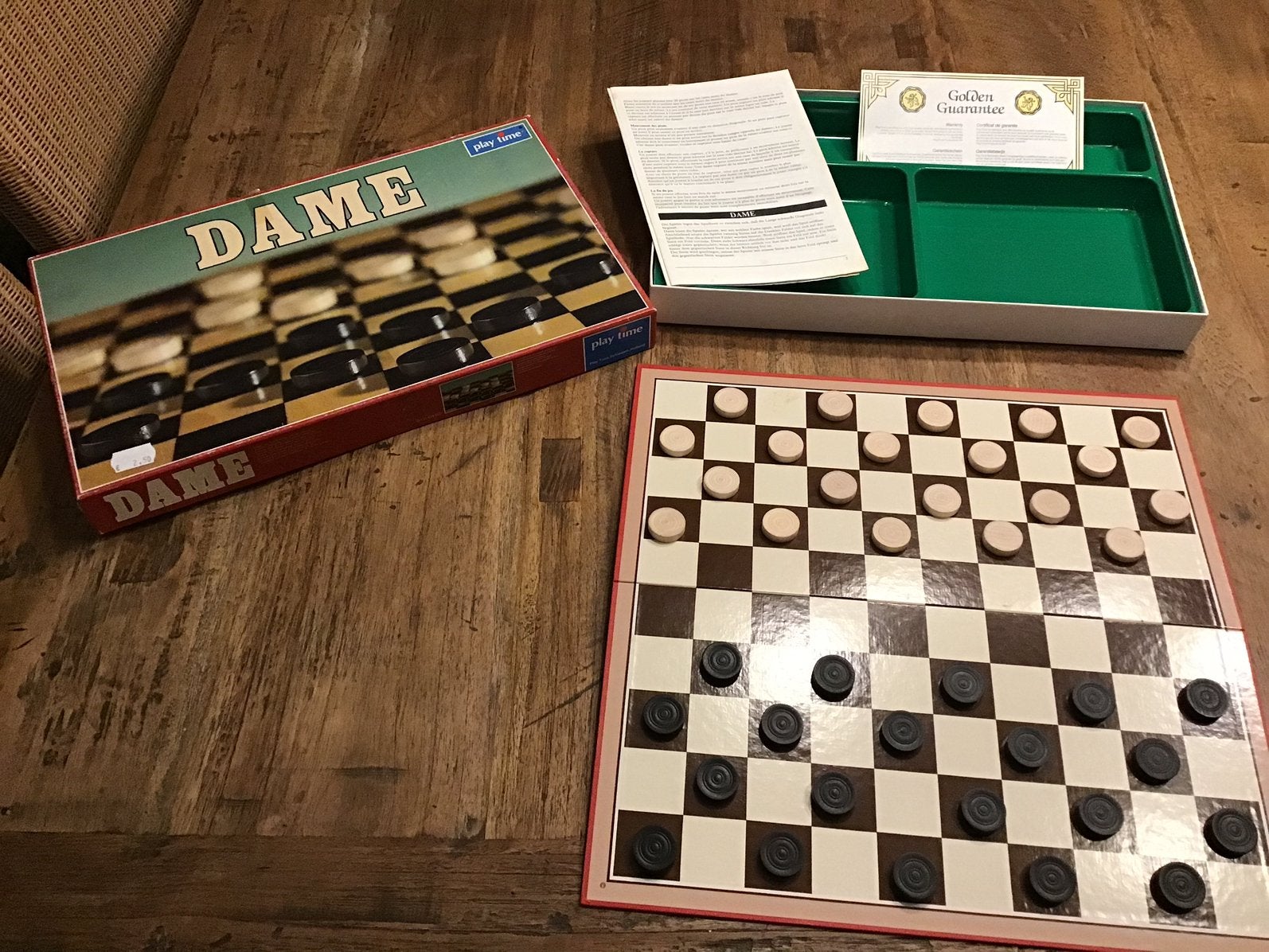 Jeu de damier, Enlèvement ou Envoi, Comme neuf