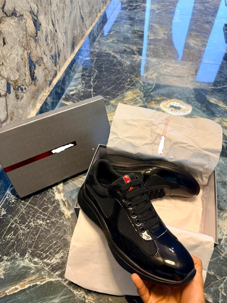 Chaussure Prada Cup, Zwart, Nieuw, Ophalen of Verzenden, Sneakers