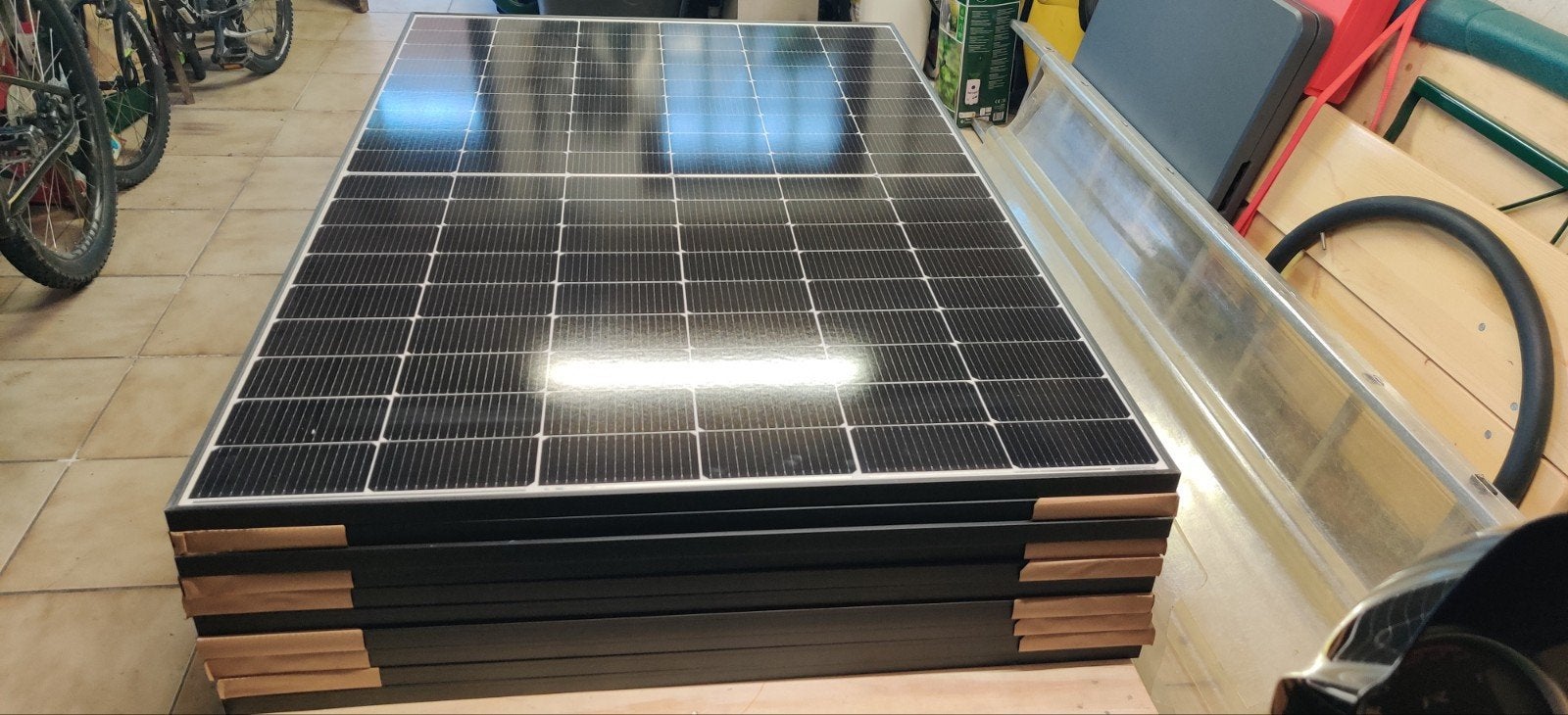 Panneaux solaires Jinko Solar 440W NEUFS – 50€/pièce, Ophalen, Nieuw, Paneel, 200 wattpiek of meer