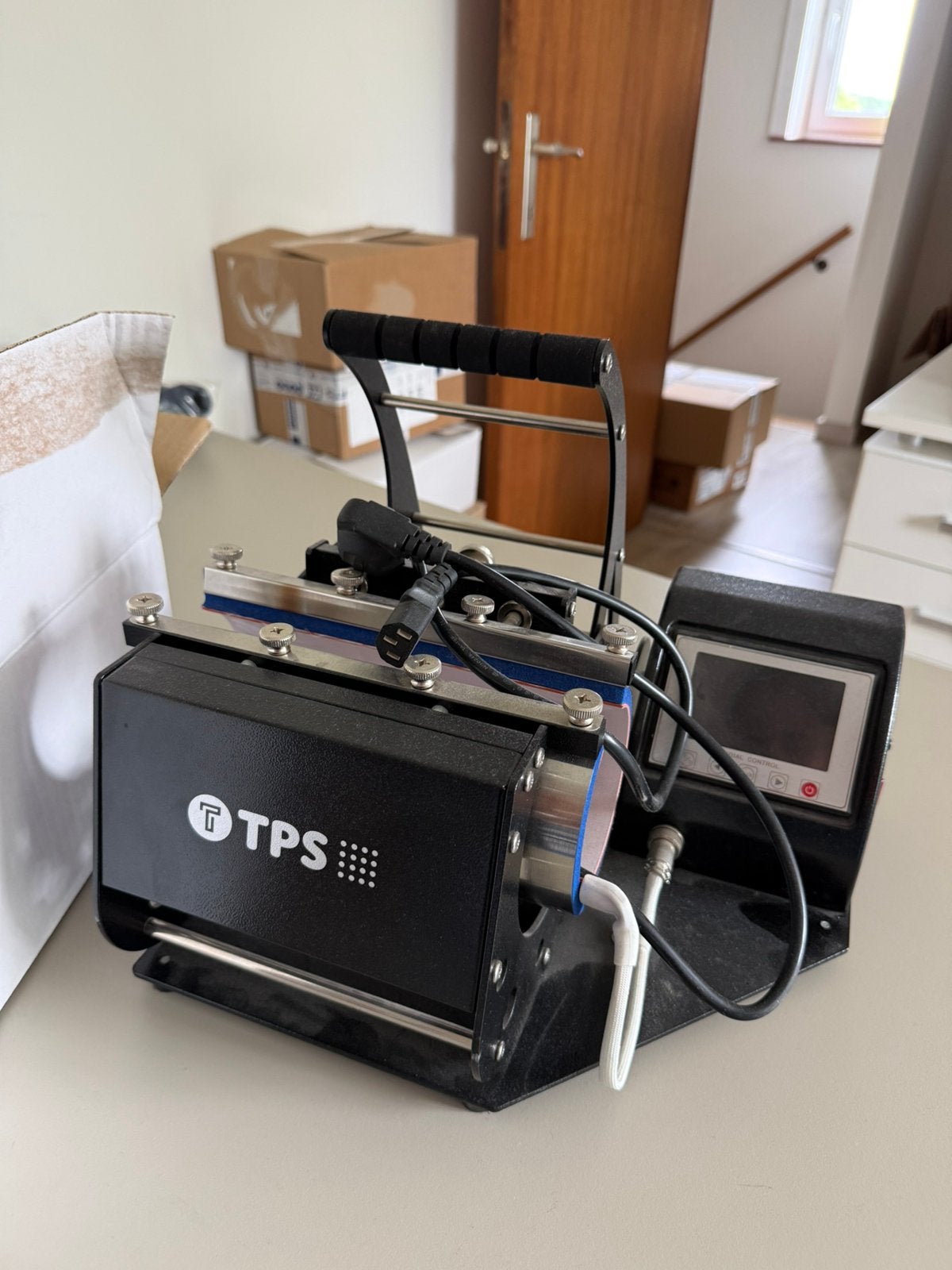 Tps mokkenpers, Ophalen, Zo goed als nieuw, Machine
