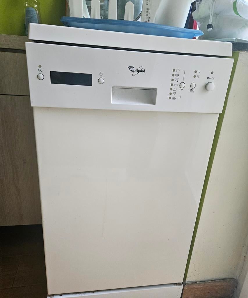 Lave vaisselle Whirlpool 45cm, Enlèvement