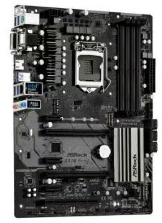 Asrock Z370 Pro 4 Moederbord met LGA 1151, Computers en Software, Ophalen of Verzenden, Gebruikt