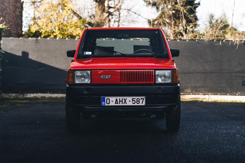 FIAT PANDA 4X4/ANCIENNE/EXCELLENT ÉTAT, Rouge, Achat, Boîte manuelle, Quatre roues motrices / 4X4