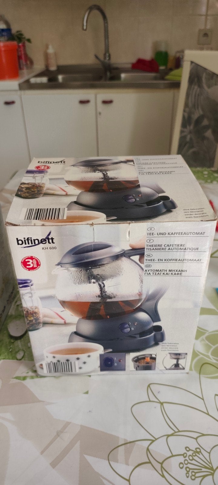 théière et cafetière automatique Bifinett KH 600, Enlèvement, Cafetière, Café moulu