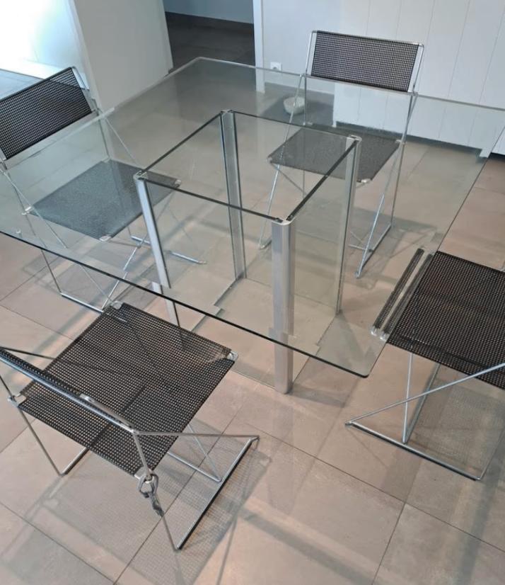 X-Line stoelen van Niels Jorgen voor Magis, Italië 1980, Antiek en Kunst, Ophalen