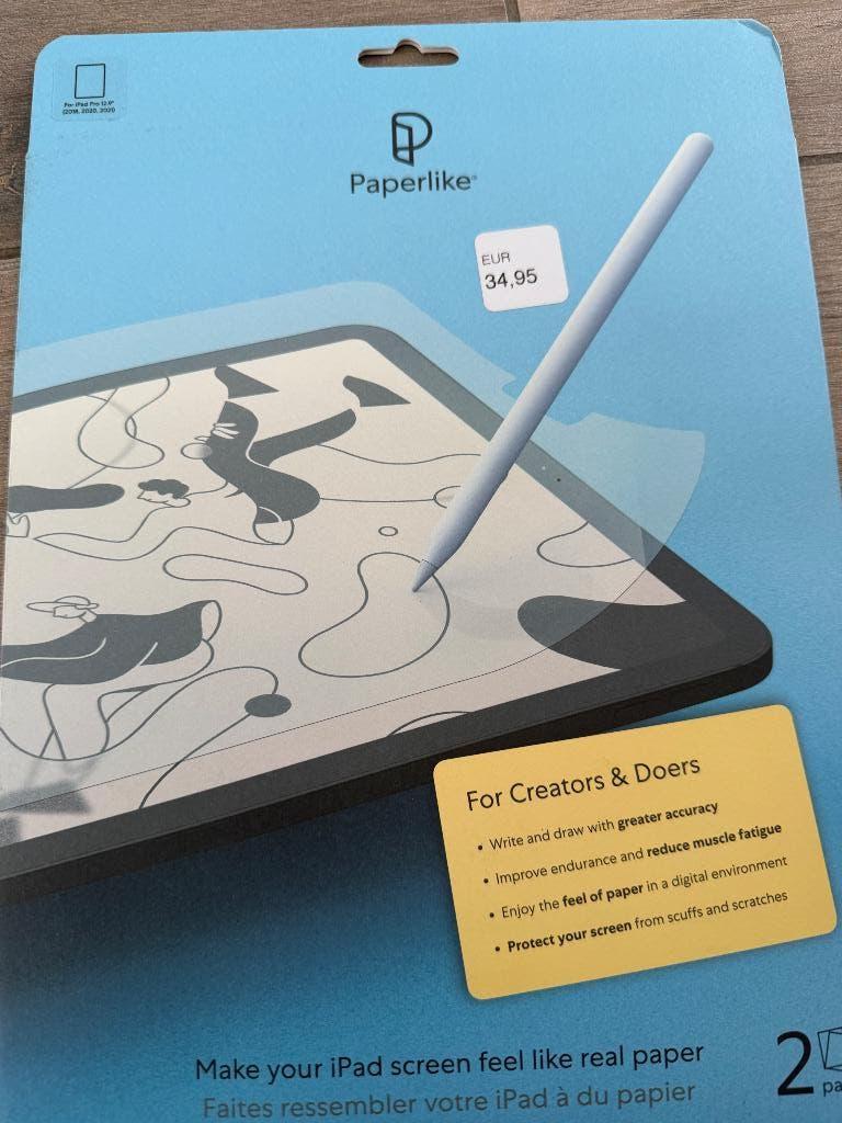 Paperlike Screenprotector iPad Pro 12.9" (2-pack) - NIEUW, Ophalen, Nieuw, Apple, Screenprotector