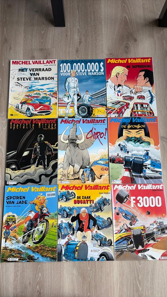 Michel Vaillant - verschillende strips - seizoen 1 & 2, Livres, BD | Comics, Enlèvement ou Envoi, Comme neuf