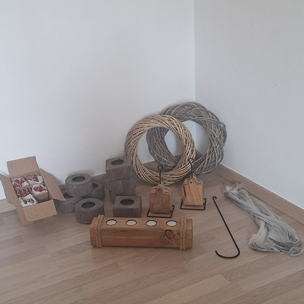 Lot Deco: Rustieke Woondecoratie, Ophalen, Nieuw, Decoratieobject