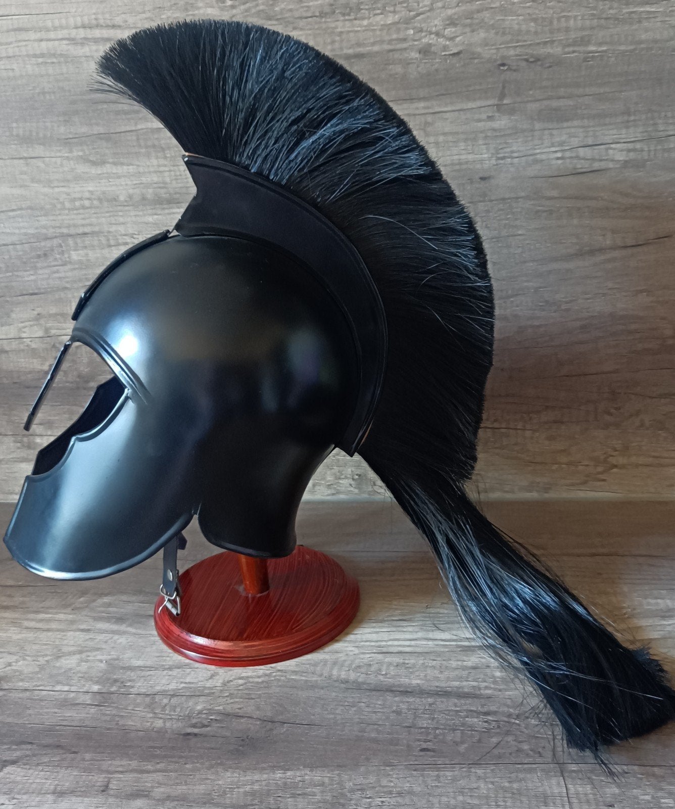 casque spartiate sur socle, Collections, Enlèvement ou Envoi