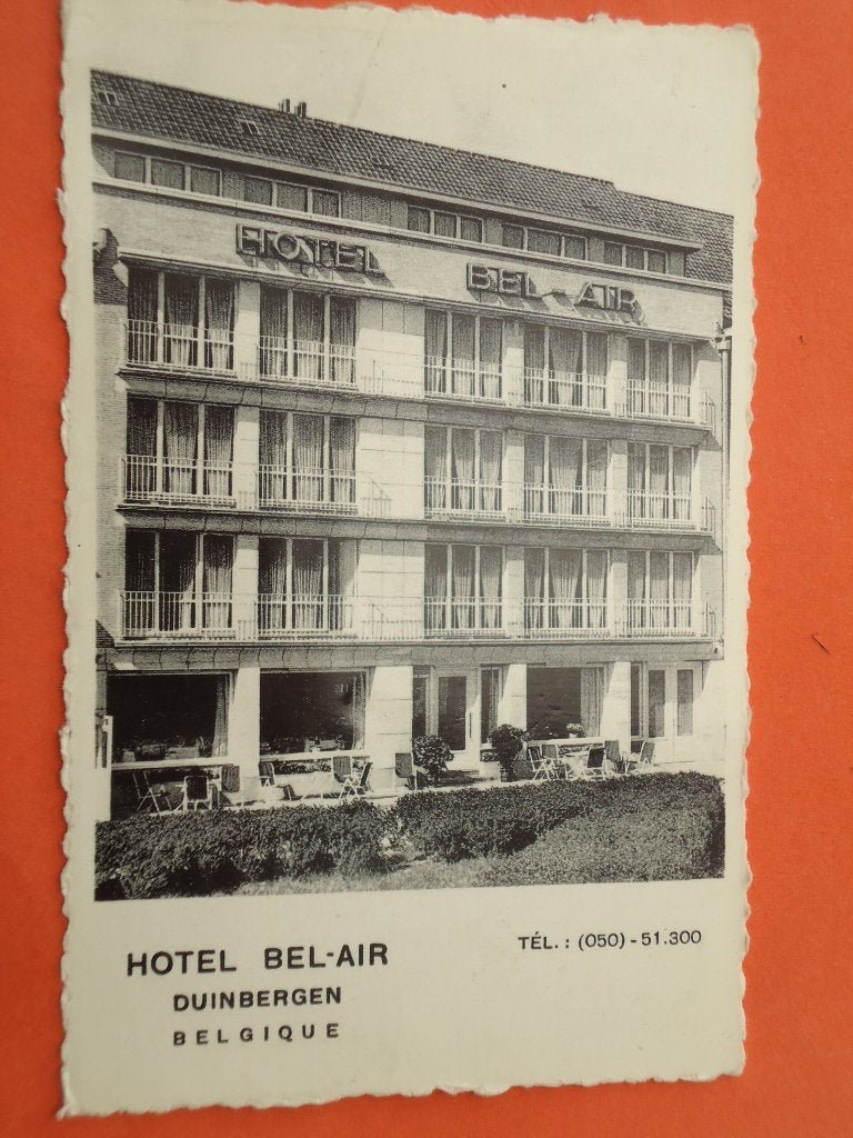 Duinbergen Hotel Bel - Air, Verzamelen, Postkaarten | België, Ophalen of Verzenden, 1920 tot 1940, Ongelopen, West-Vlaanderen