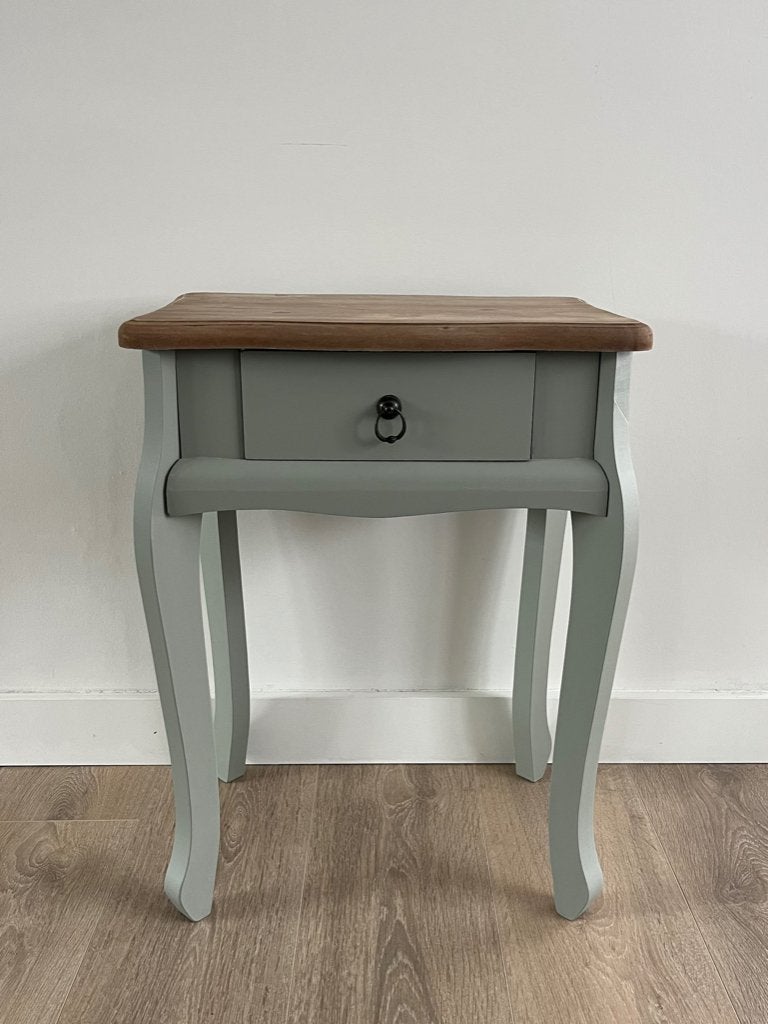 Landelijk bijzettafeltje / nachtkastje, Huis en Inrichting, Minder dan 55 cm, Nieuw, Landelijk, rustiek, modern, Rechthoekig