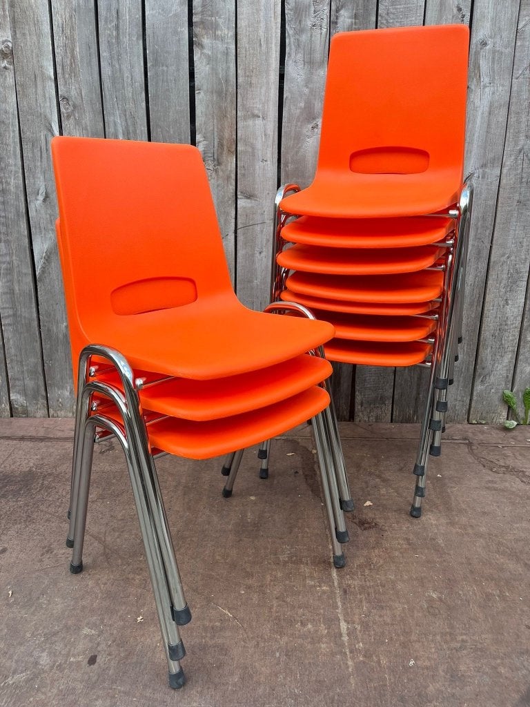 KNALoranje nieuwe Polly kuipstoelen (op bestelling), KNALoranje nieuwe Polly kuipstoelen, Overige kleuren, Verzenden, Nieuw
