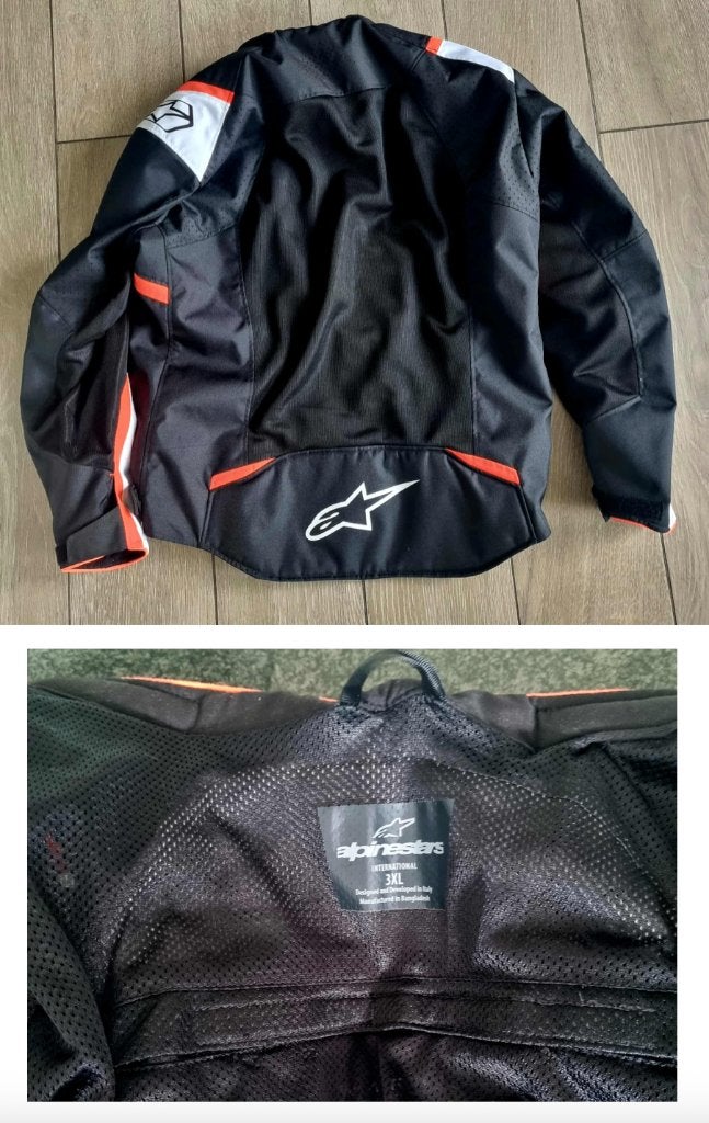 Alpinestars ast nieuw , Macna hoodie, Motoren, Kleding | Motorkleding, Verzenden, Jas | textiel