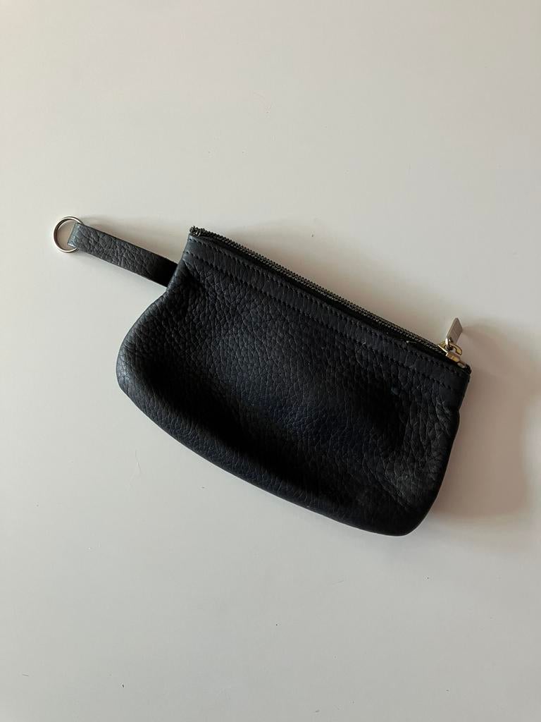 Pochette noire en cuir Nathan, Enlèvement ou Envoi, Comme neuf