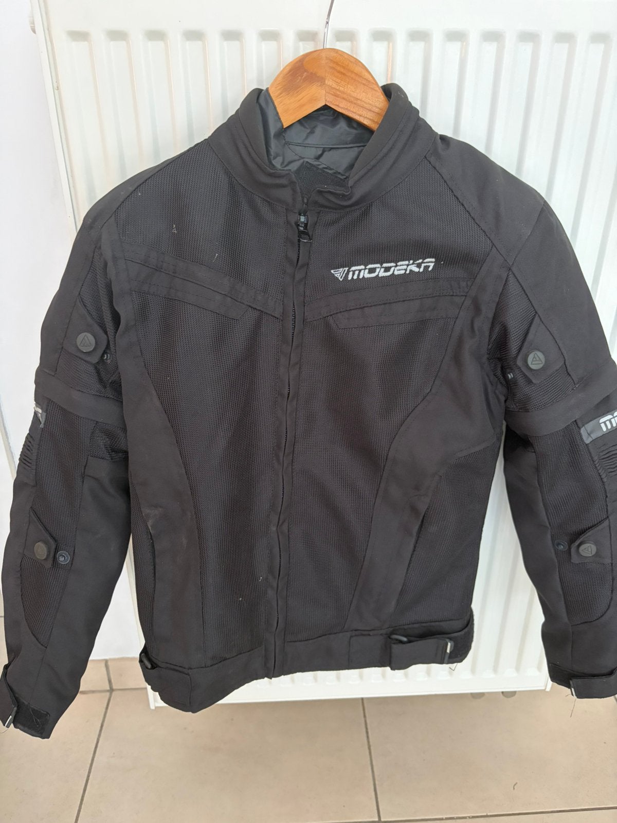 Modeka motorjas voor kinderen - maat 152 (11-12 jaar), Motoren, Ophalen, Jas | textiel