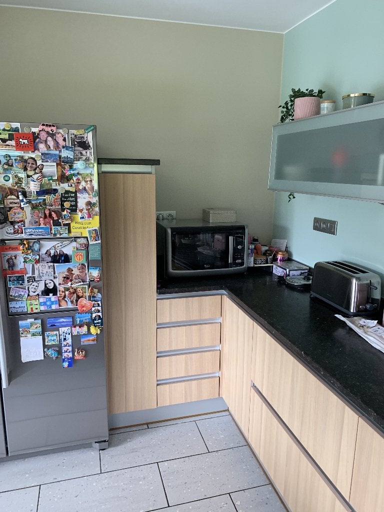 Meubles de cuisine, Ophalen, Beige, 50 tot 100 cm, Zo goed als nieuw