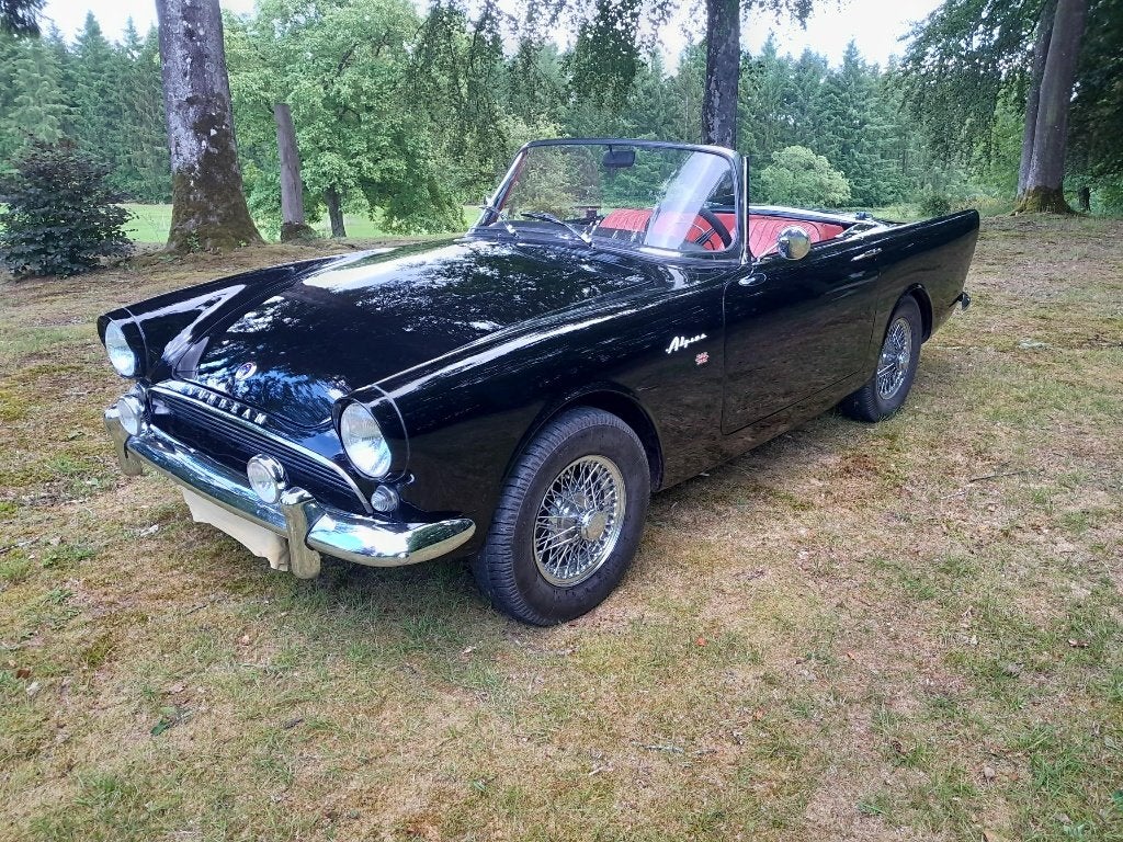 Sunbeam Alpine, Cuir, https://public.car-pass.be/5888-1962-8748, Alpine, Boîte manuelle