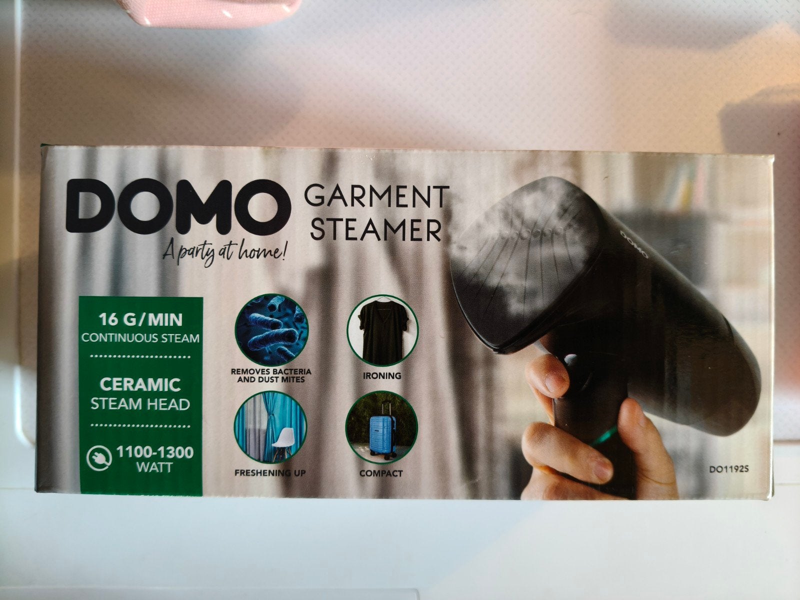 Défroisseur vapeur DOMO - NEUF, Elektronische apparatuur, Strijkijzers en Strijkplanken, Ophalen of Verzenden