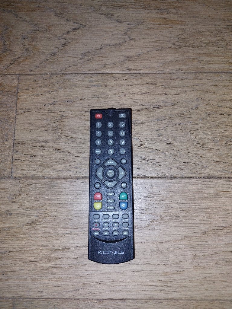 Télécommande KONIG, TV, Hi-fi & Vidéo, Enlèvement, Utilisé, Originale