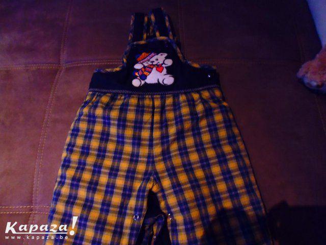 gewateerde salopet m 74, Kinderen en Baby's, Babykleding | Maat 74, Ophalen of Verzenden