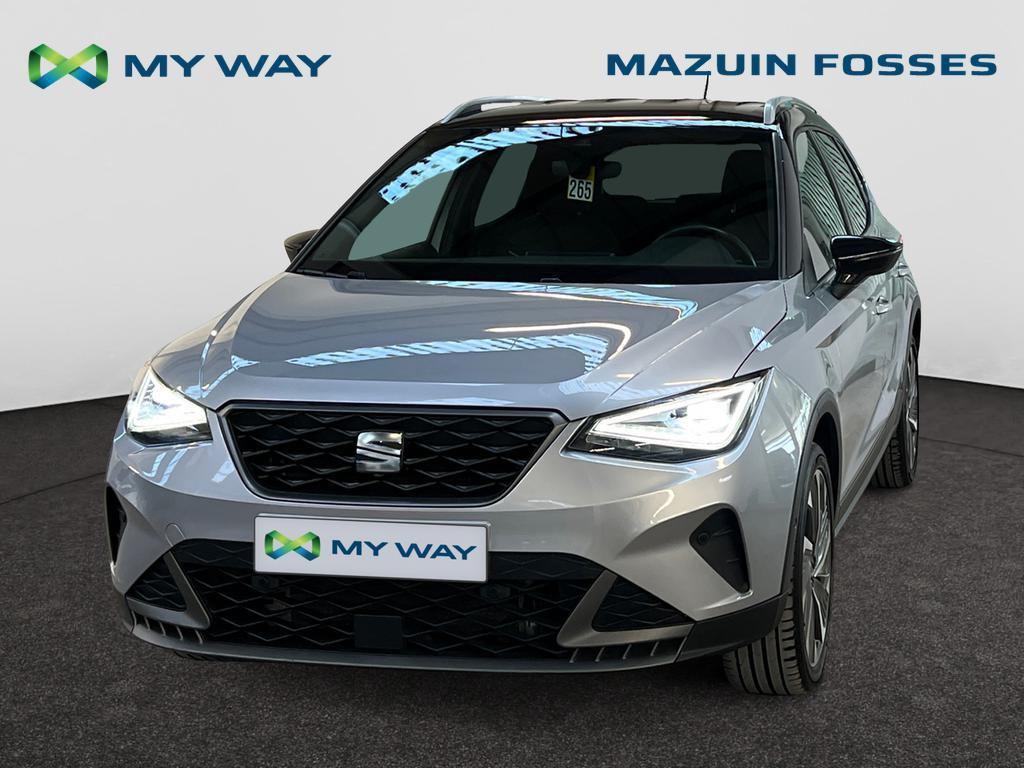 Seat Arona Arona 1.0 TSI FR Edition, Auto's, https://public.car-pass.be/vhr/8e109150-a24c-408f-996c-6f0bb6a29759, Arona, Handgeschakeld