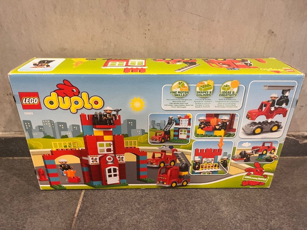 Duplo brandweerkazerne, Ophalen, Inclusief instructies, Overige thema's, Zo goed als nieuw