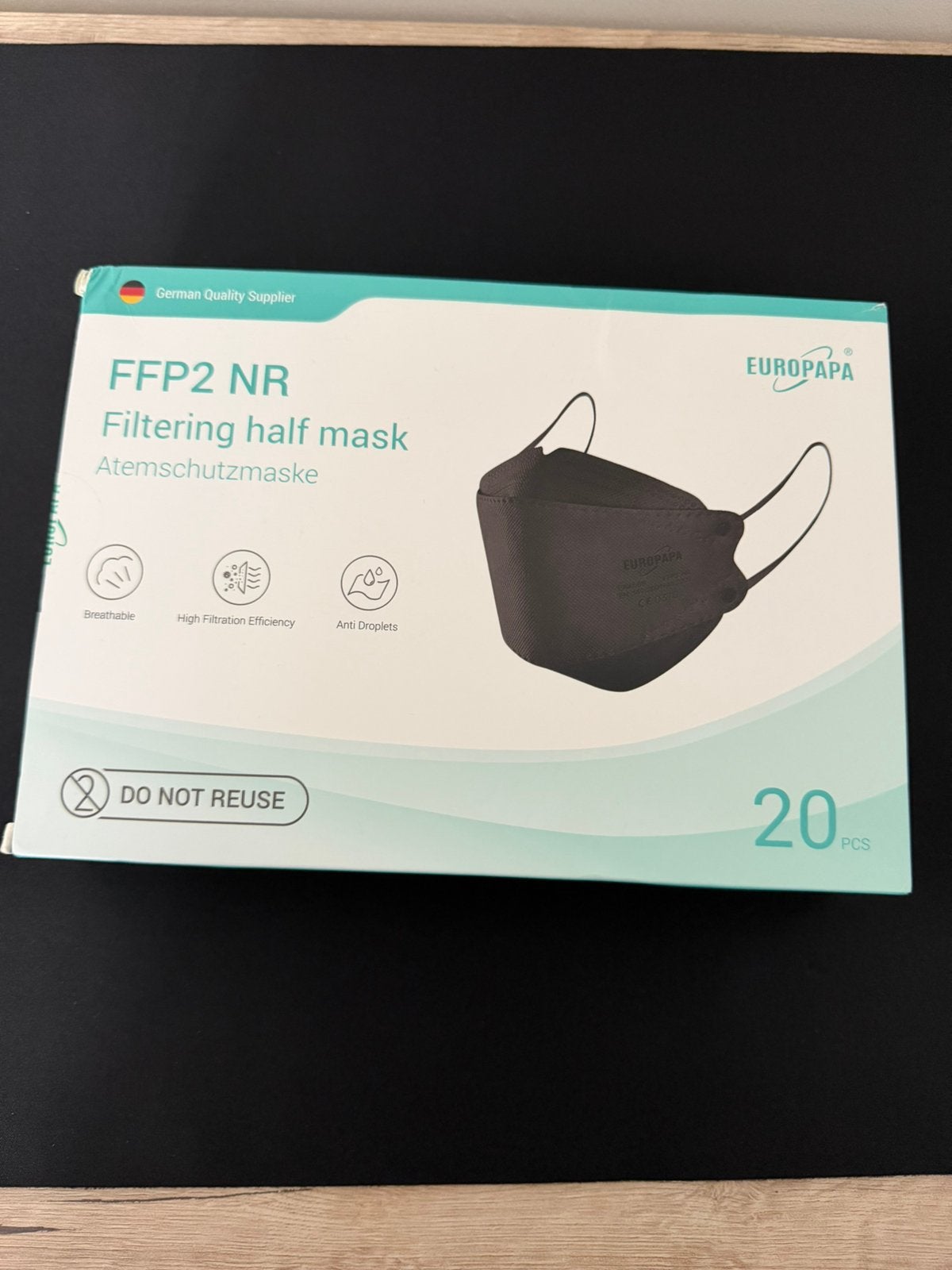 Boite de 20 masques FFP2 Eur pack scellé cadeau a donner, Ophalen, Zo goed als nieuw