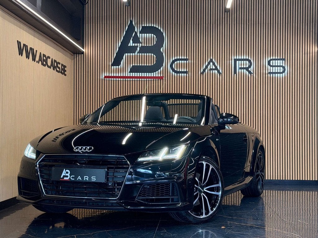 Audi TT Roadster 1.8 TFSI S tronic * S LINE * GARANTIE 12 MO, Automaat, 4 cilinders, Zwart, Bedrijf