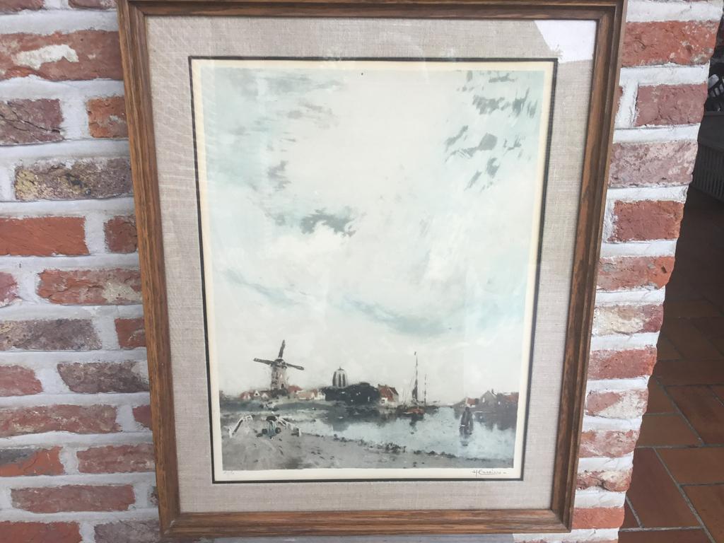 Cassiers Henry)1858-1944 litho en couleurs 157/350-55cmx45, Enlèvement