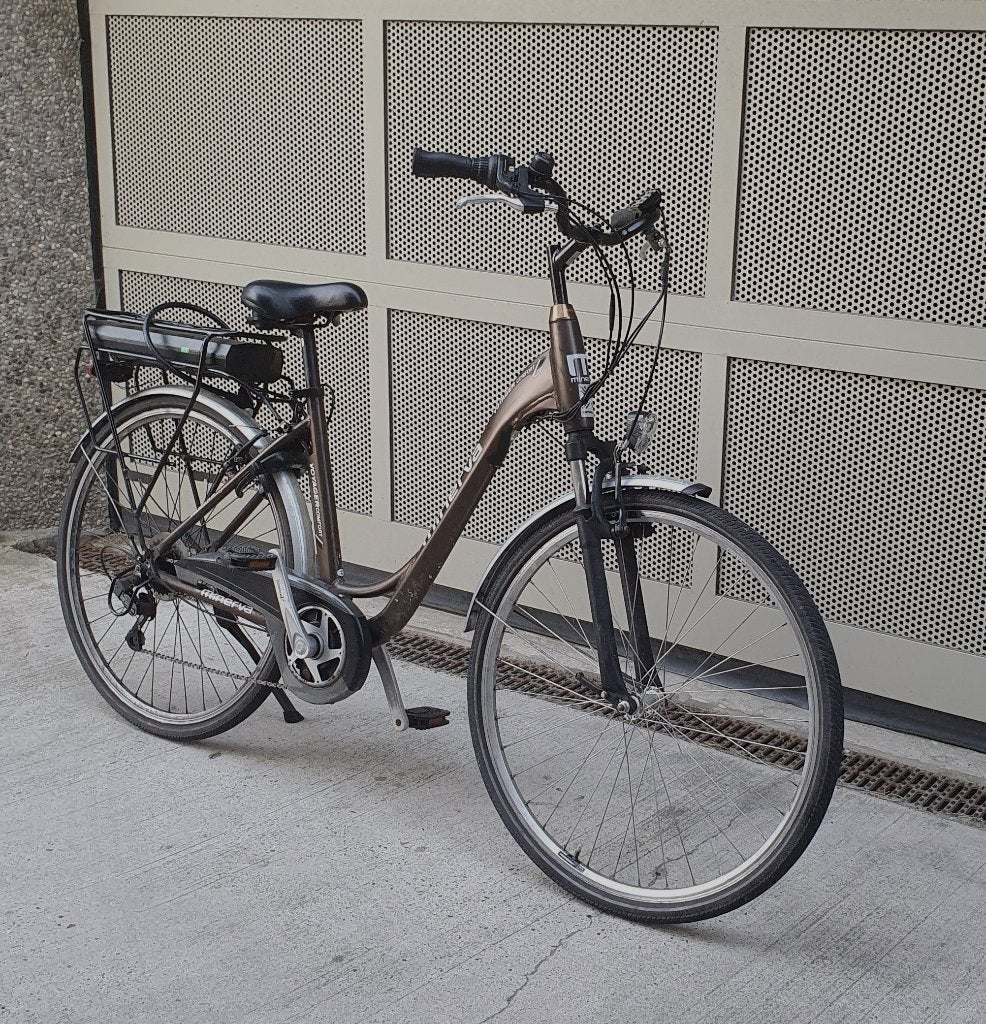 Elektrische fiets Minerva / middenmotor / goede staat !, Autres marques, 51 à 55 cm, 50 km par batterie ou plus, Comme neuf