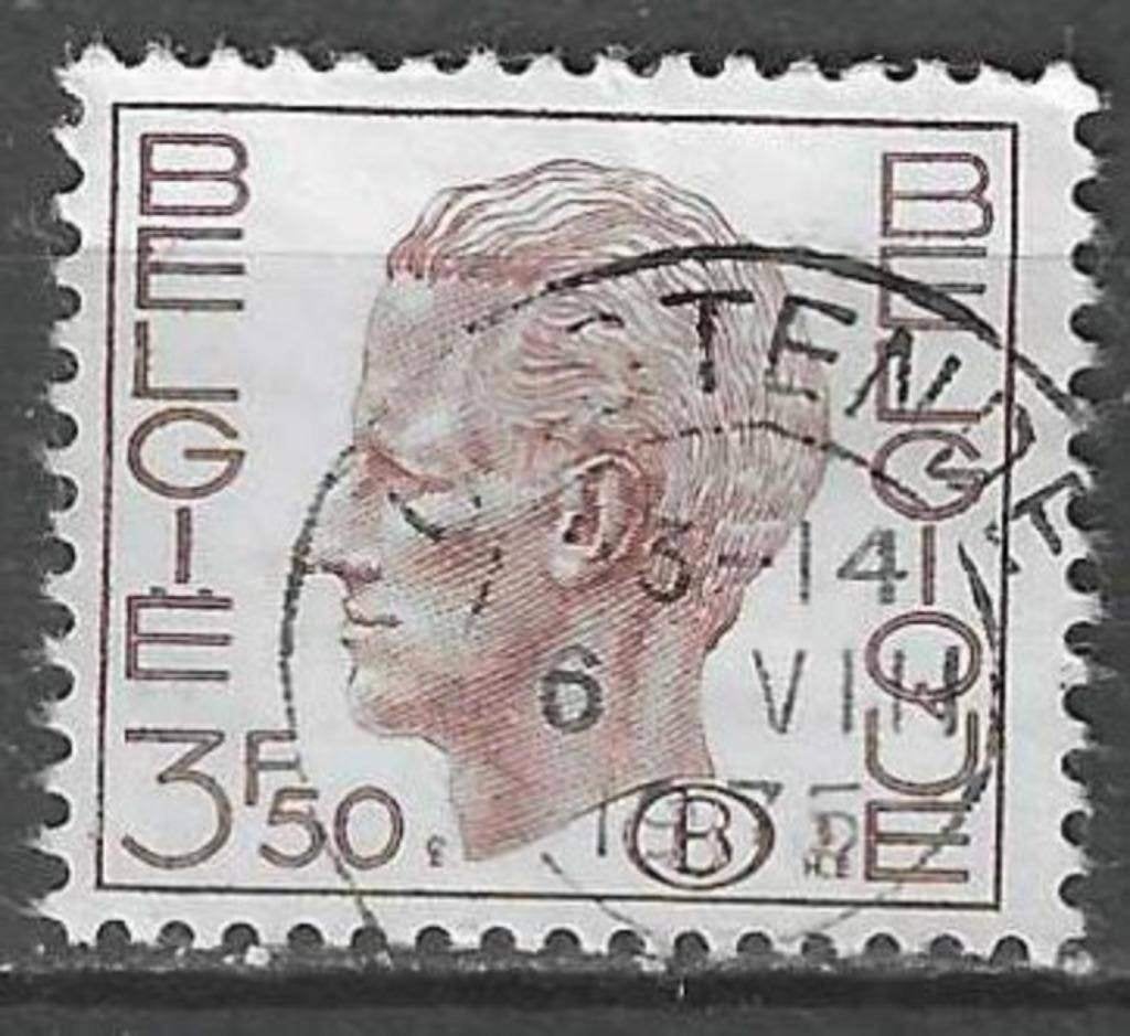 Belgique 1972 - Yvert 66SE /OBP 64SE - Roi Baudouin (ST), Envoi, Affranchi, Oblitéré, Chefs d'Etat