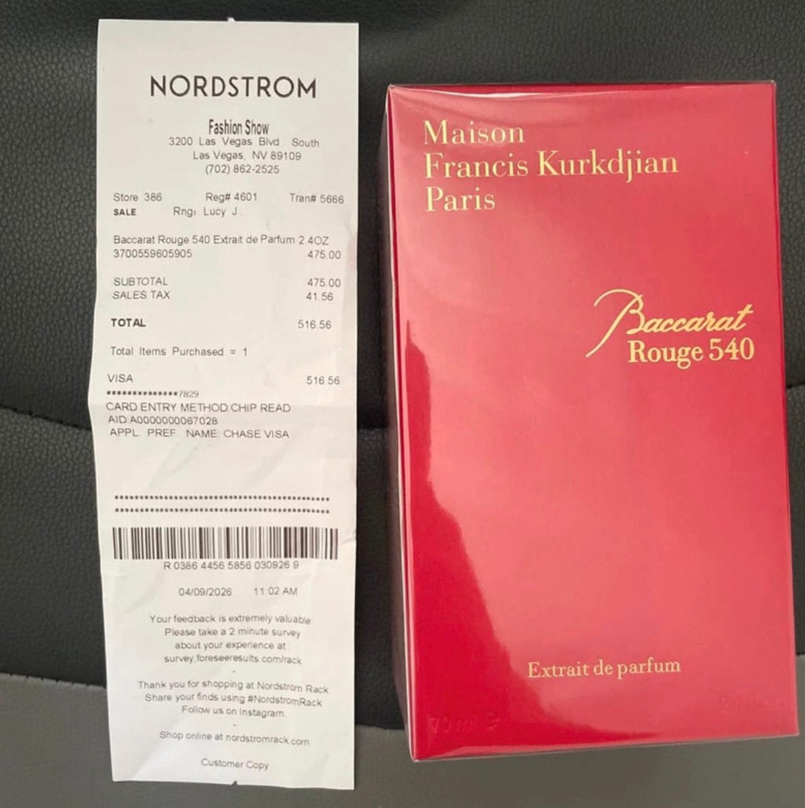 Parfum Baccarat Rouge 540 70ml Maison Kurkdjian Neuf, Enlèvement ou Envoi, Neuf
