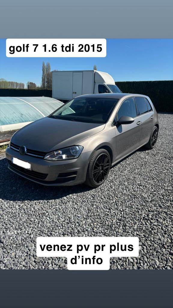 Golf 7 1,6L TDI Bluemotion, Auto's, Voorwielaandrijving, Euro 5, Overige kleuren, 5 deurs