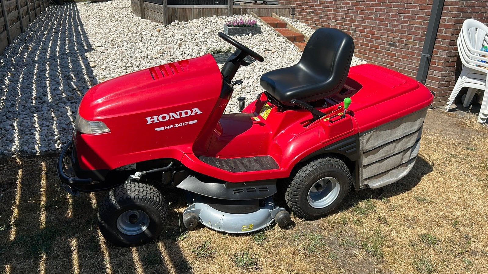 Zitmaaier honda 2417, Enlèvement