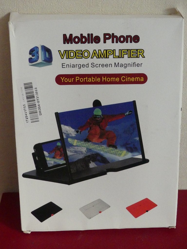 Beeldschermvergroter voor tablet of telefoon, Télécoms, Téléphonie mobile | Accessoires & Pièces, Envoi, Comme neuf, Autres types