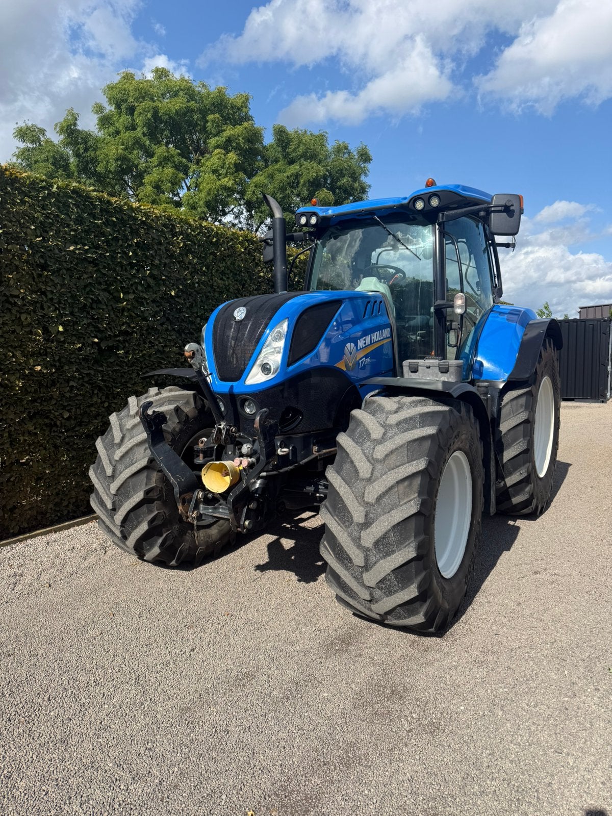 New holland T7.210pc, Enlèvement