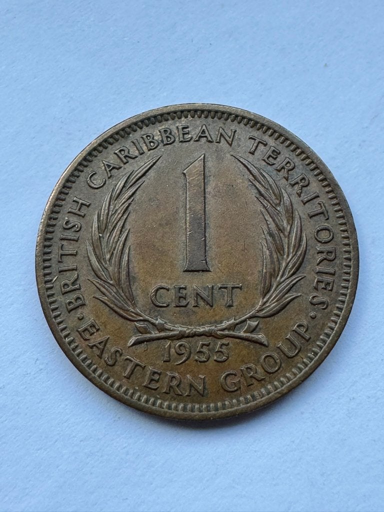 États des Caraïbes orientales - 1 cent 1955, Timbres & Monnaies, Monnaies | Amérique, Enlèvement ou Envoi, Amérique centrale, Monnaie en vrac
