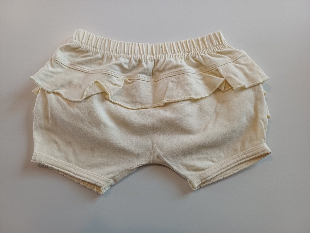 Licht gele short met rouches maat 68 Gymp, Enfants & Bébés, Vêtements de bébé | Taille 68, Pantalon, GYMP., Enlèvement ou Envoi