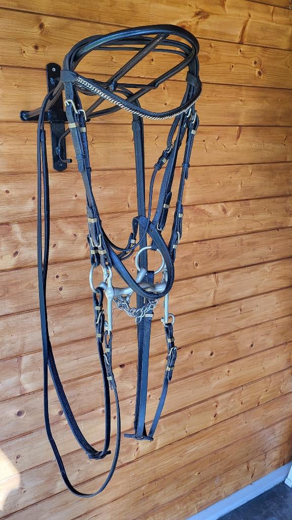Stang en trens hoofdstel te koop, Dieren en Toebehoren, Ophalen, Gebruikt, Dressuur