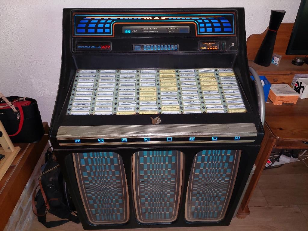 Rock-Ola Max 477 van 1979, Collections, Enlèvement, Utilisé, 1970 à nos jours, Rock Ola
