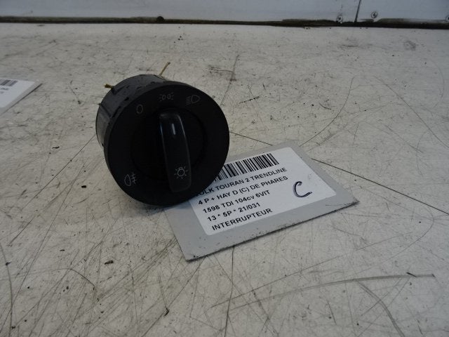 SCHAKELAAR Volkswagen Touran (1T1 / T2) (1K0941431BB), Gebruikt, Volkswagen