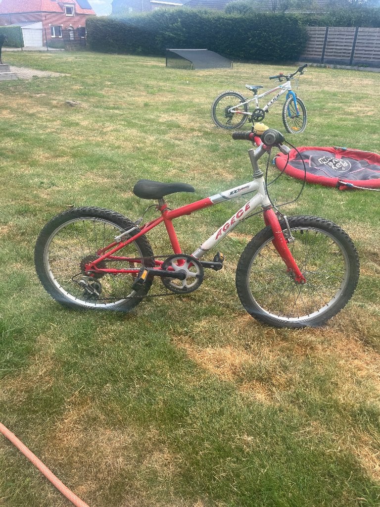 20 inch Kinderfiets, Ophalen, Gebruikt, Velgrem, 20 inch of meer