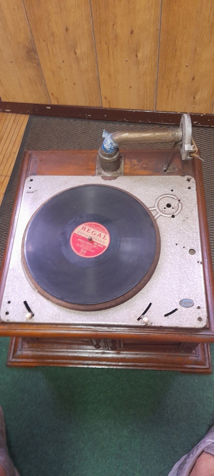 telfort platenspeler,grammofoon, Antiek en Kunst, Ophalen