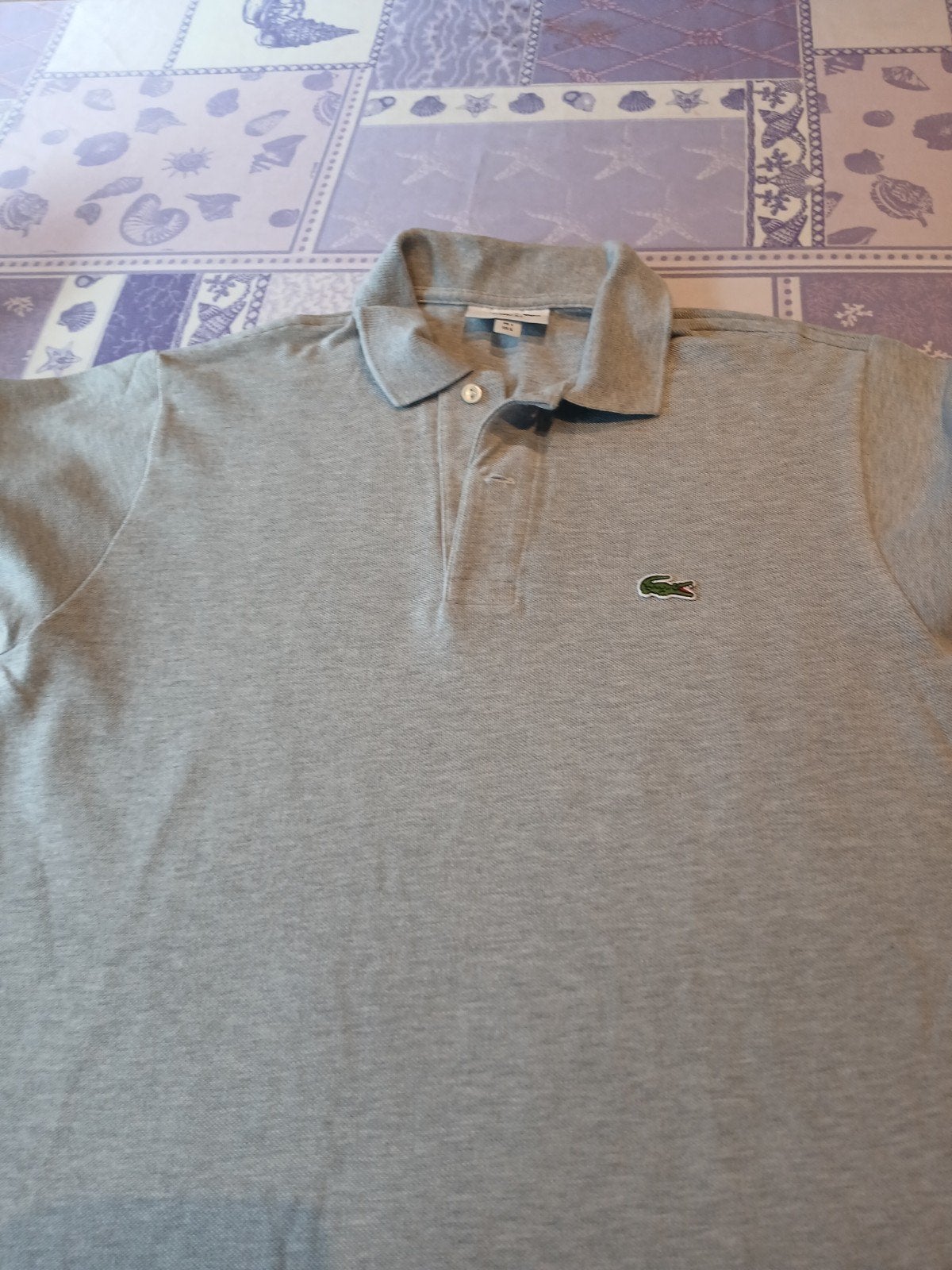 Poloshirt Lacoste, Gris, Enlèvement ou Envoi, Lacoste, Comme neuf