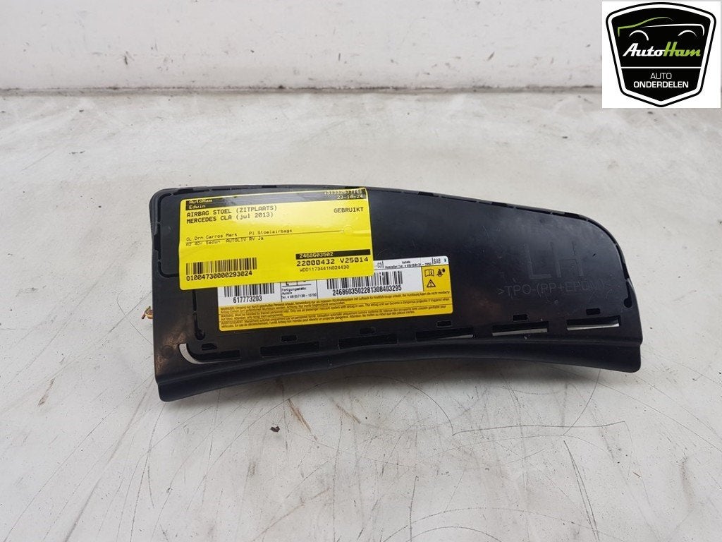 AIRBAG SIEGE CLA (117.3) (|A2468603502|2468603502|), Utilisé, Mercedes-Benz