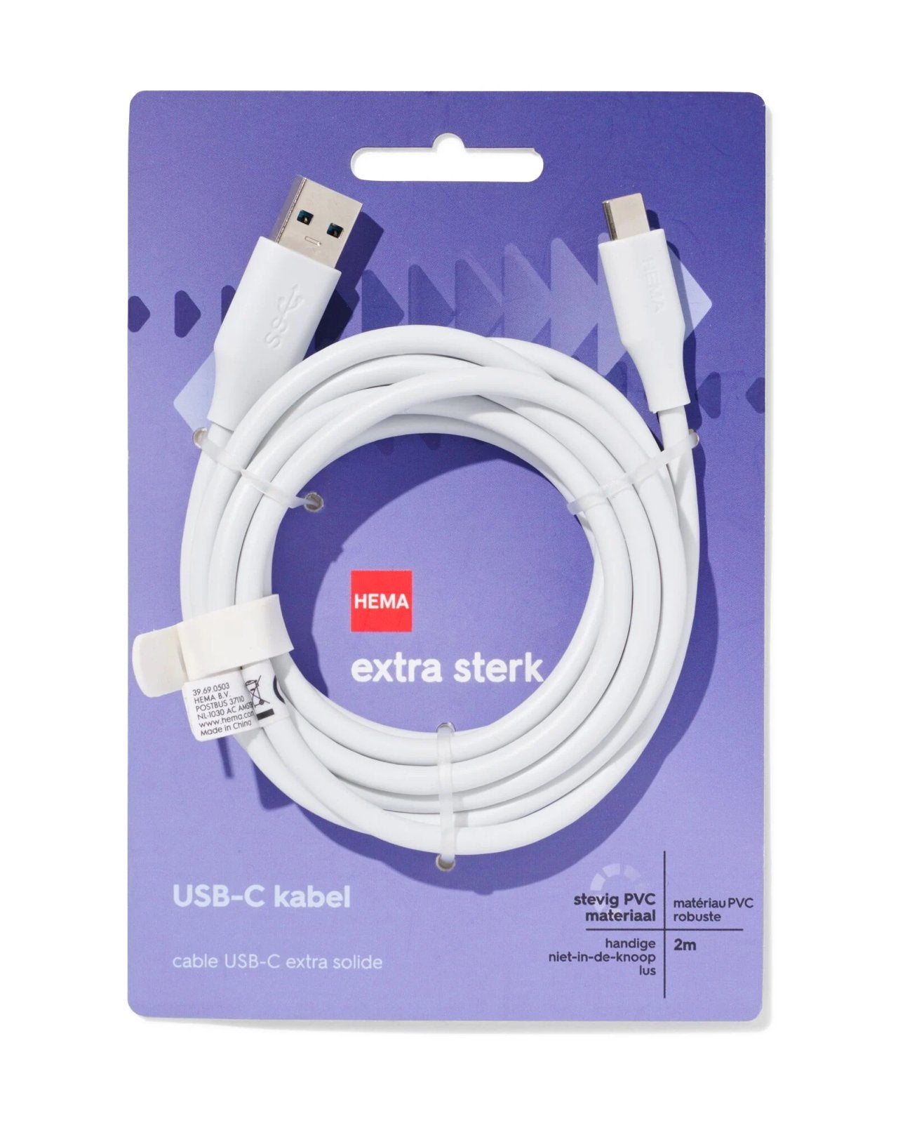 Chargeur USB-C cable, USB-C, Enlèvement ou Envoi, Neuf