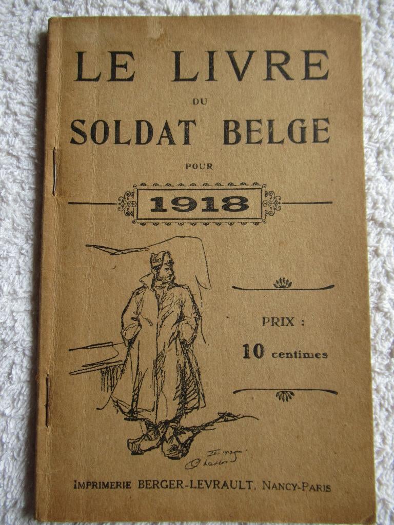ABL 1918 Belgisch soldatenboek, Verzamelen, Militaria | Algemeen, Ophalen of Verzenden, Landmacht, Overige typen