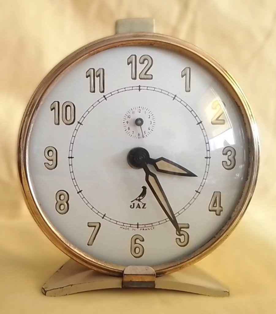 Réveil vintage Jaz Cintric, Antiek en Kunst, Ophalen of Verzenden