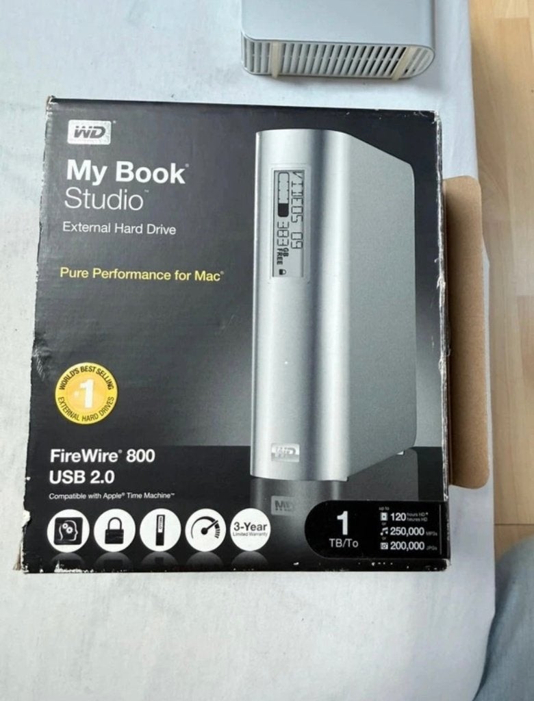 Disque dur Externe 1TB, Western Digital, HDD, Ophalen of Verzenden, Zo goed als nieuw