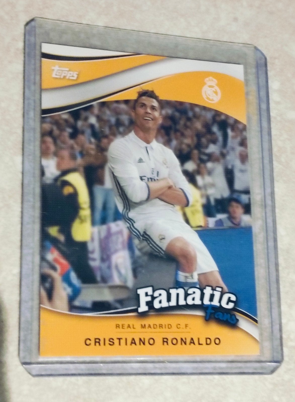 Topps Fanatic Christiano Ronaldo Real Madrid, Enlèvement ou Envoi